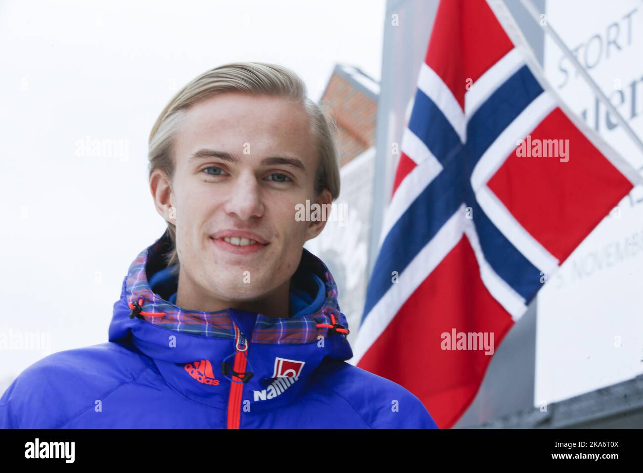 Jevnaker, Norwegen 20170201. Der norwegische Skispringer Daniel Andre Tande. Foto: Terje Pedersen / NTB scanpix Stockfoto