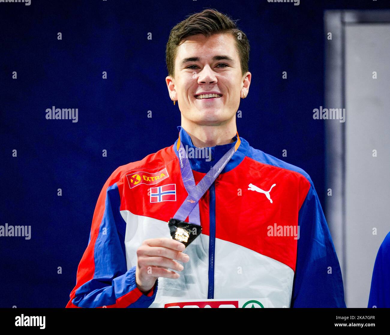 München, Deutschland 20220816. Jakob Ingebrigtsen aus Norwegen mit dem