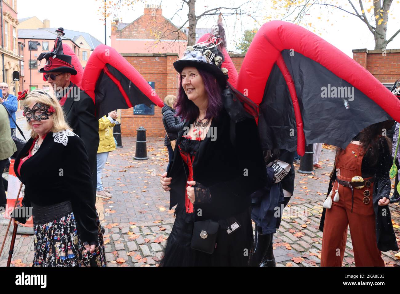 Hulloween Steampunk Festival, Kingston upon Hull, Großbritannien Stockfoto
