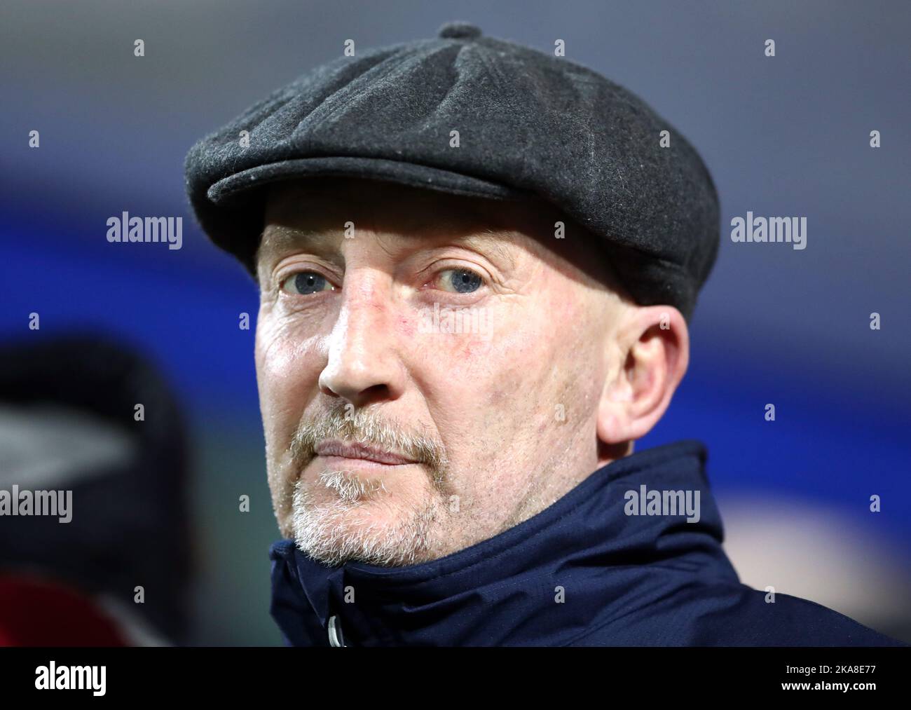 File Photo vom 06-03-2018 von Ian Holloway, der glaubt, dass Manager immer den Preis für Spieler zahlen werden, die nicht auf dem Spielfeld liefern. Ausgabedatum: Dienstag, 1. November 2022. Stockfoto