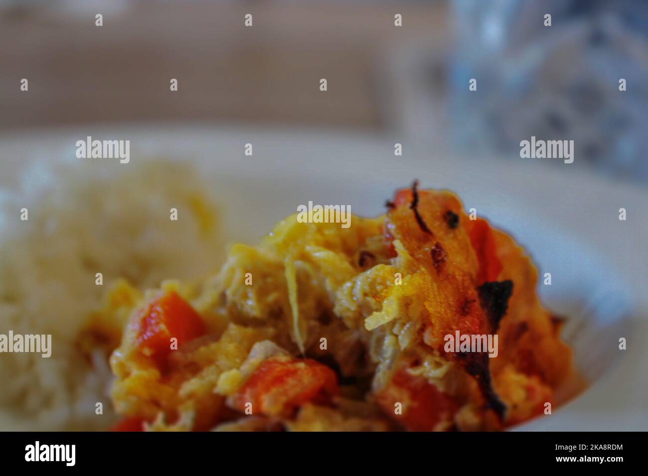 Appetitliches Gericht Stockfoto