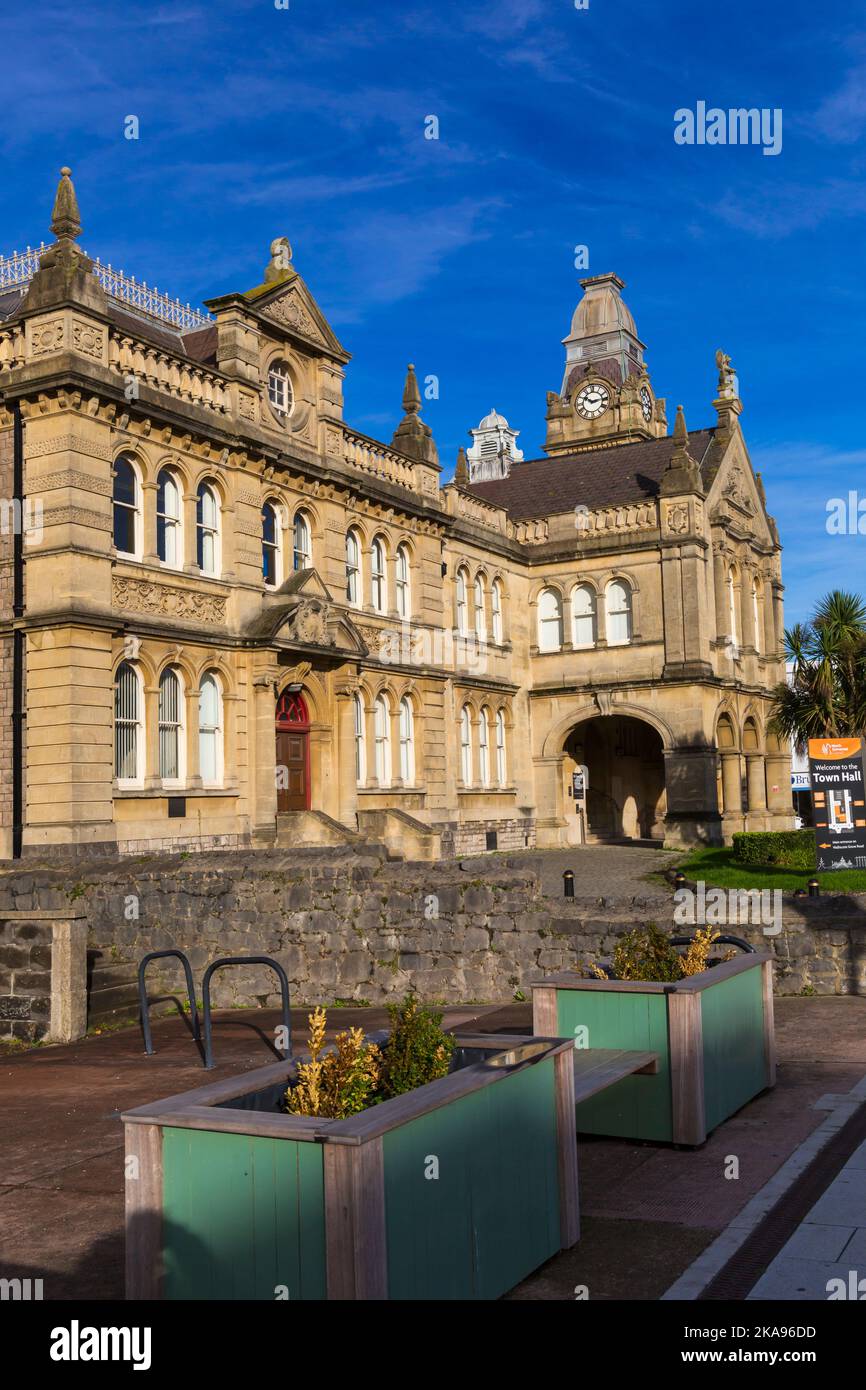 Rathaus in Weston Super Mare, Somerset UK im Oktober Stockfoto