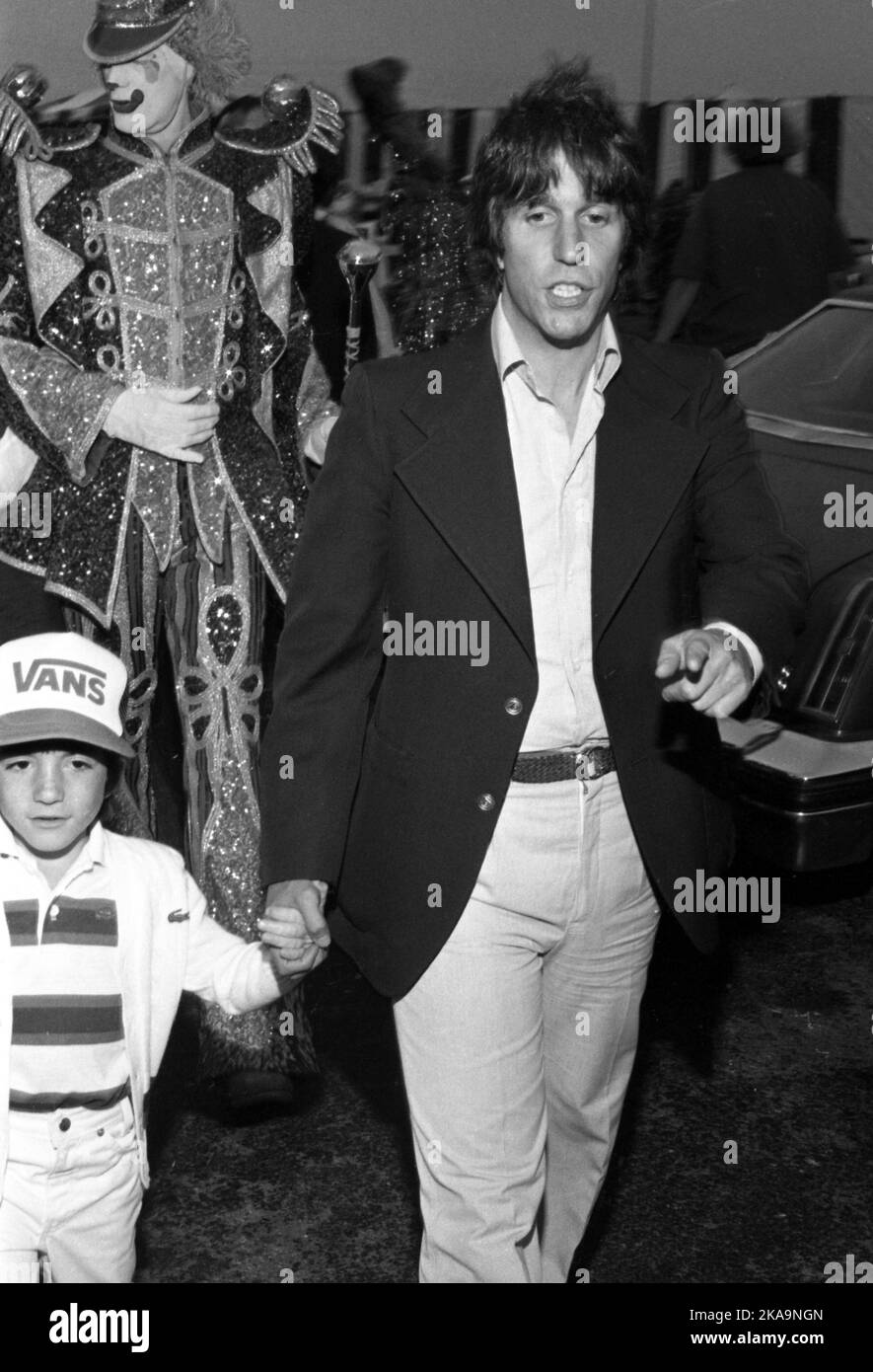 Henry Winkler bei Ringling Bros. Und Barnum & Bailey Circus 1979