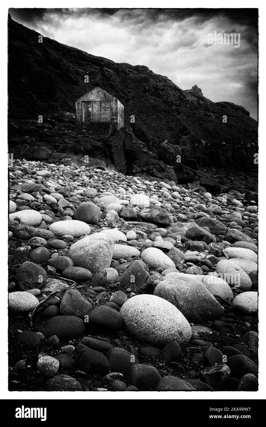 Priest Cove, Cape Cornwall Stockfoto