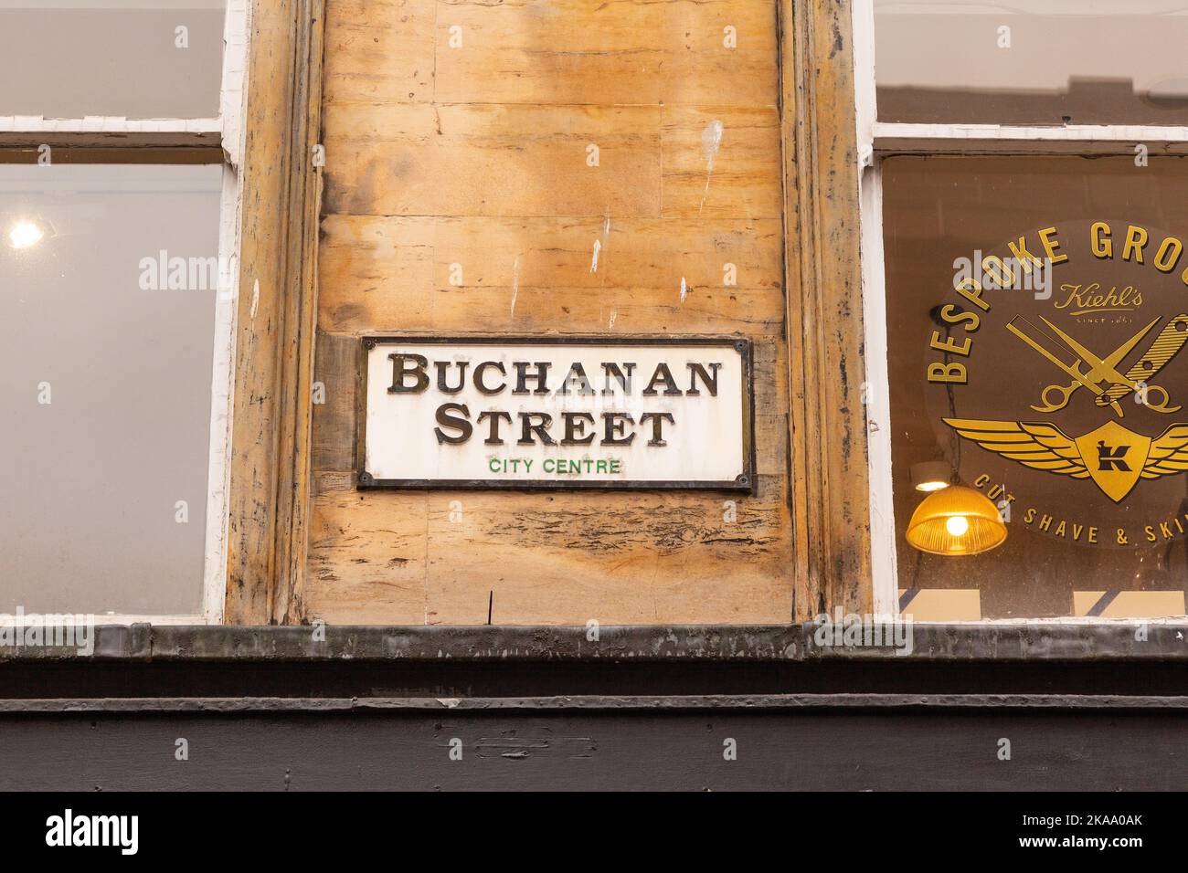 Buchanan Street, Glasgow, Scotland,Glasgow, Vereinigtes Königreich. Stockfoto