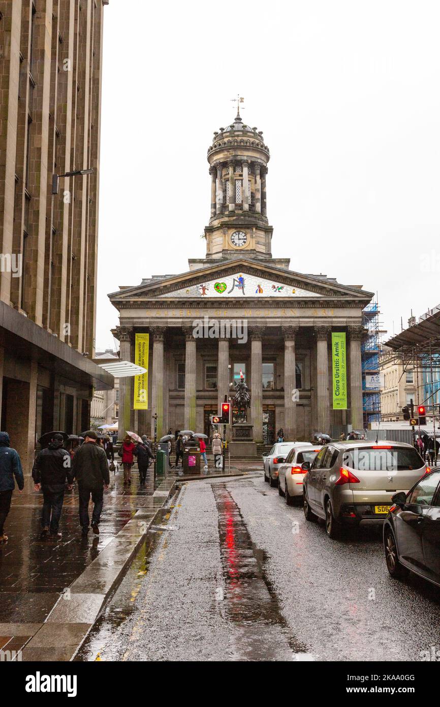 Glasgow Museum of Modern Art Goma, Glasgow, Schottland,Glasgow, Vereinigtes Königreich. Stockfoto