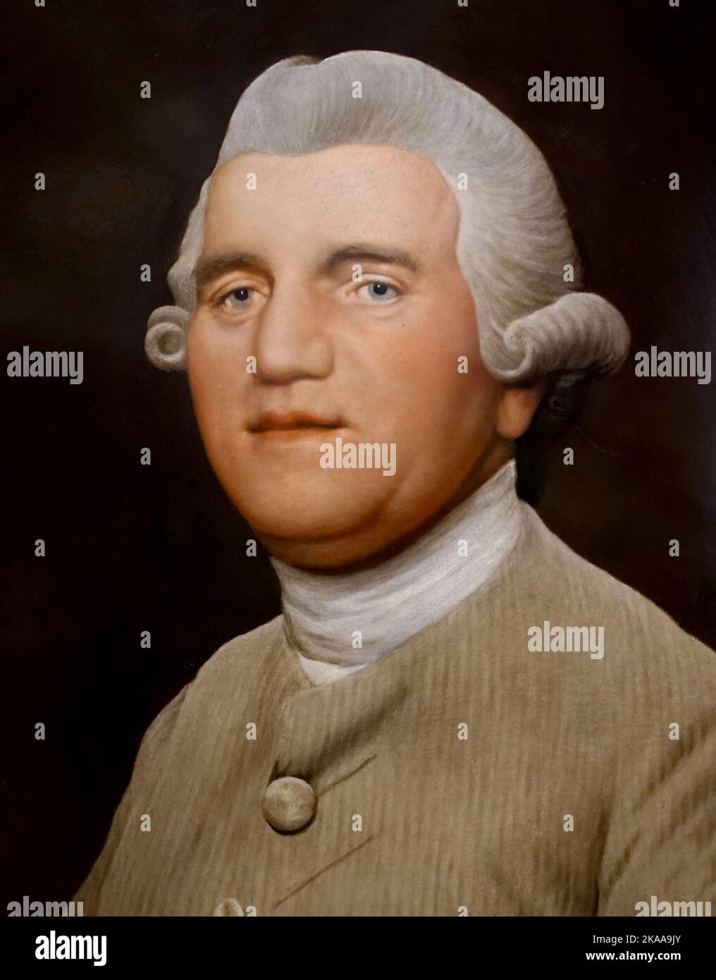 Josiah Wedgwood (1730 – 1795) englischer Töpfer, Unternehmer und Abolitionist. Gründer des Unternehmens Wedgwood im Jahr 1759 Stockfoto Josiah Wedgwood (1730 – 1795) englischer Töpfer, Unternehmer und Abolitionist. Gründer des Unternehmens Wedgwood im Jahr 1759 Stockfoto