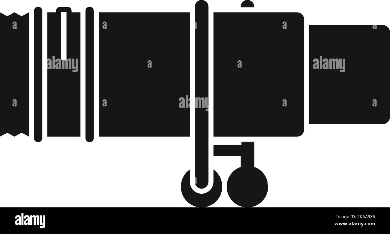 Ladungstrichter Symbol einfacher Vektor. Ground Airport. Flugzeugfahrzeug Stock Vektor