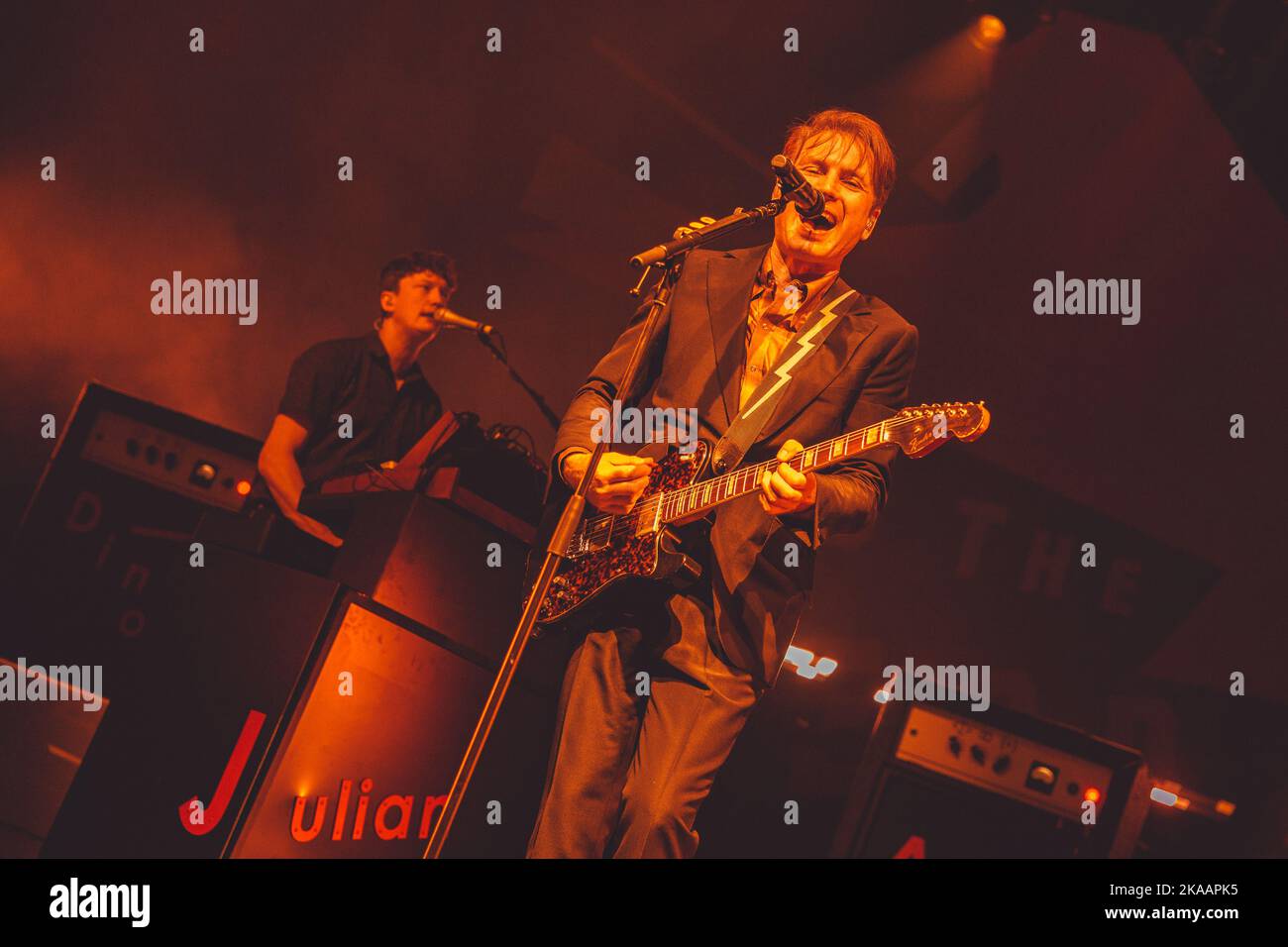 Mailand, Italien, 1.. November 2022. Franz Ferdinand spielen live im Alcatraz in Mailand. Credits: Maria Laura Arturi/Alamy Live News Stockfoto