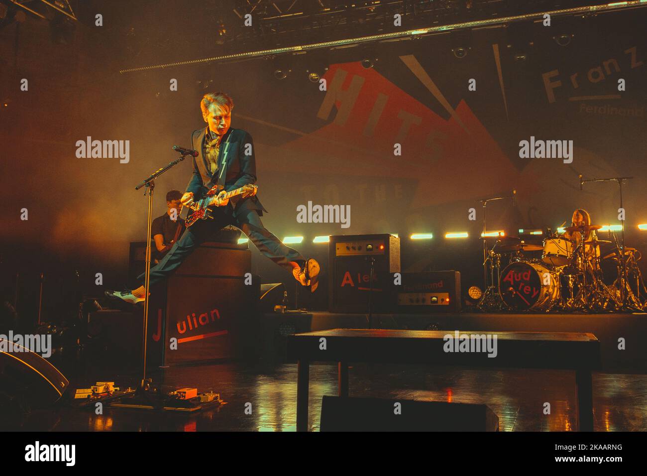 Mailand, Italien, 1.. November 2022. Franz Ferdinand spielen live im Alcatraz in Mailand. Credits: Maria Laura Arturi/Alamy Live News Stockfoto