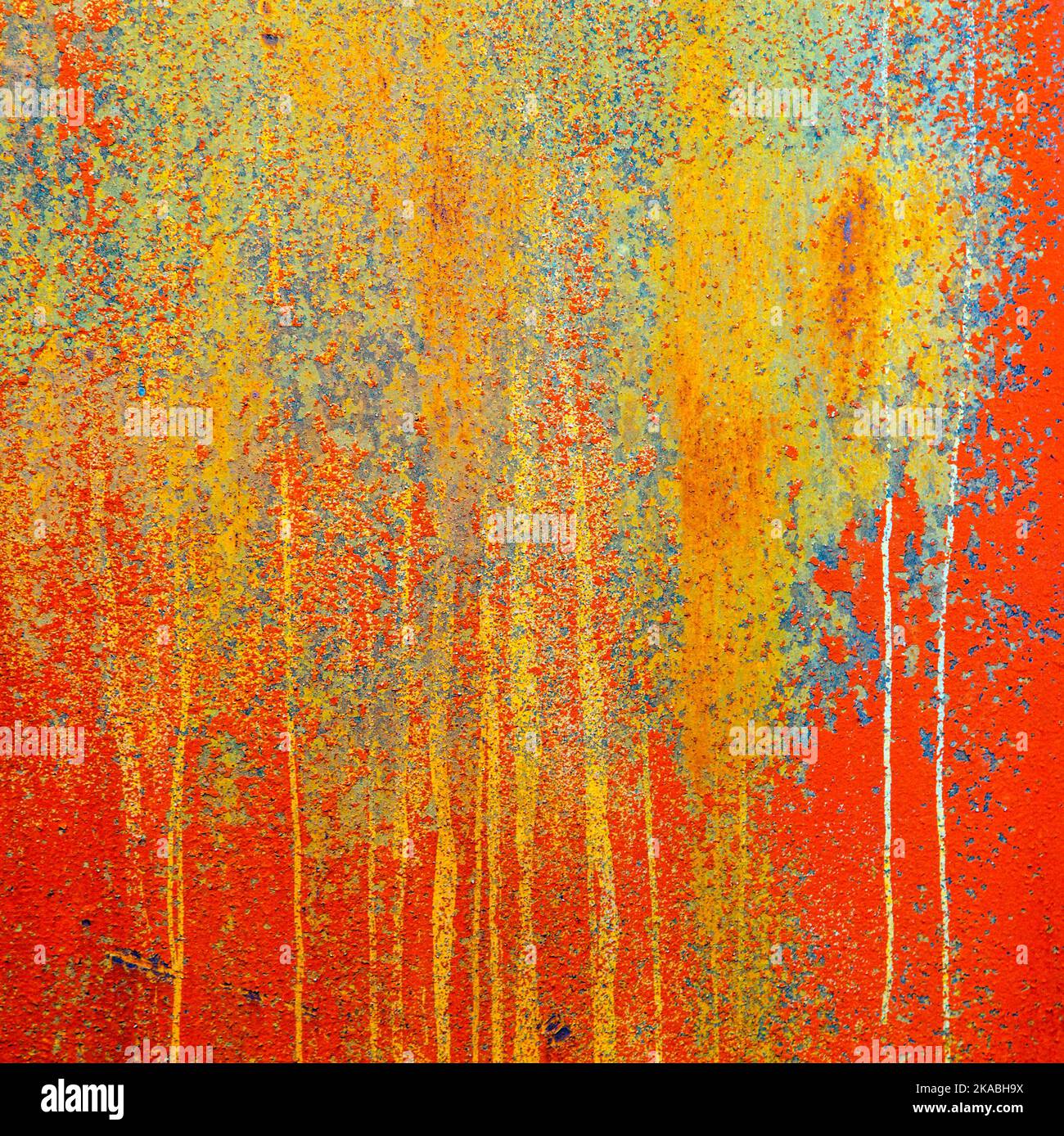 Muster der alten Grunge-Metallplatte Stockfoto