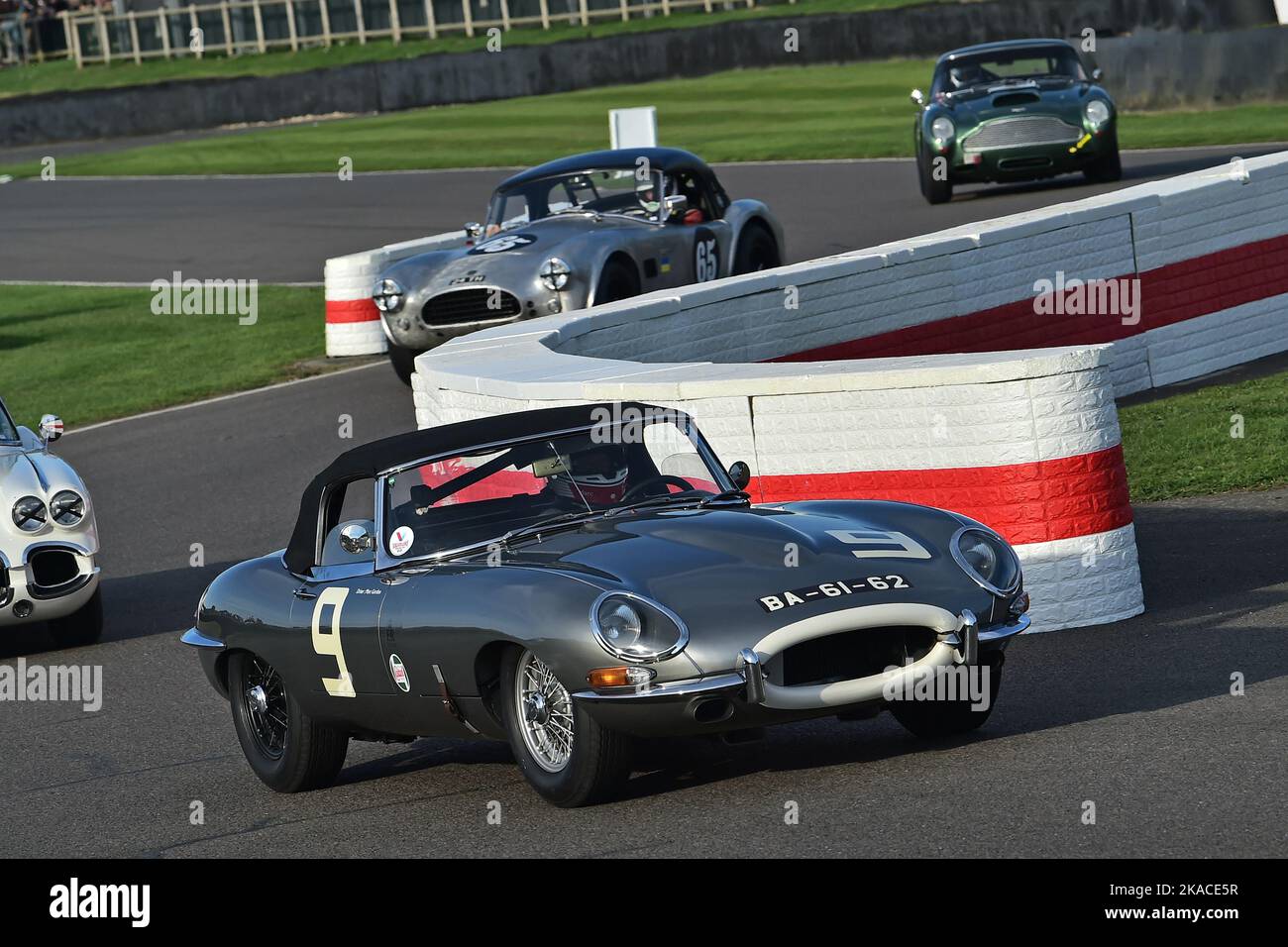 Marc Gordon Racing Driver Marc Gordon, Ludovic Lindsay, Jaguar E-Type, Stirling Moss Memorial ...
