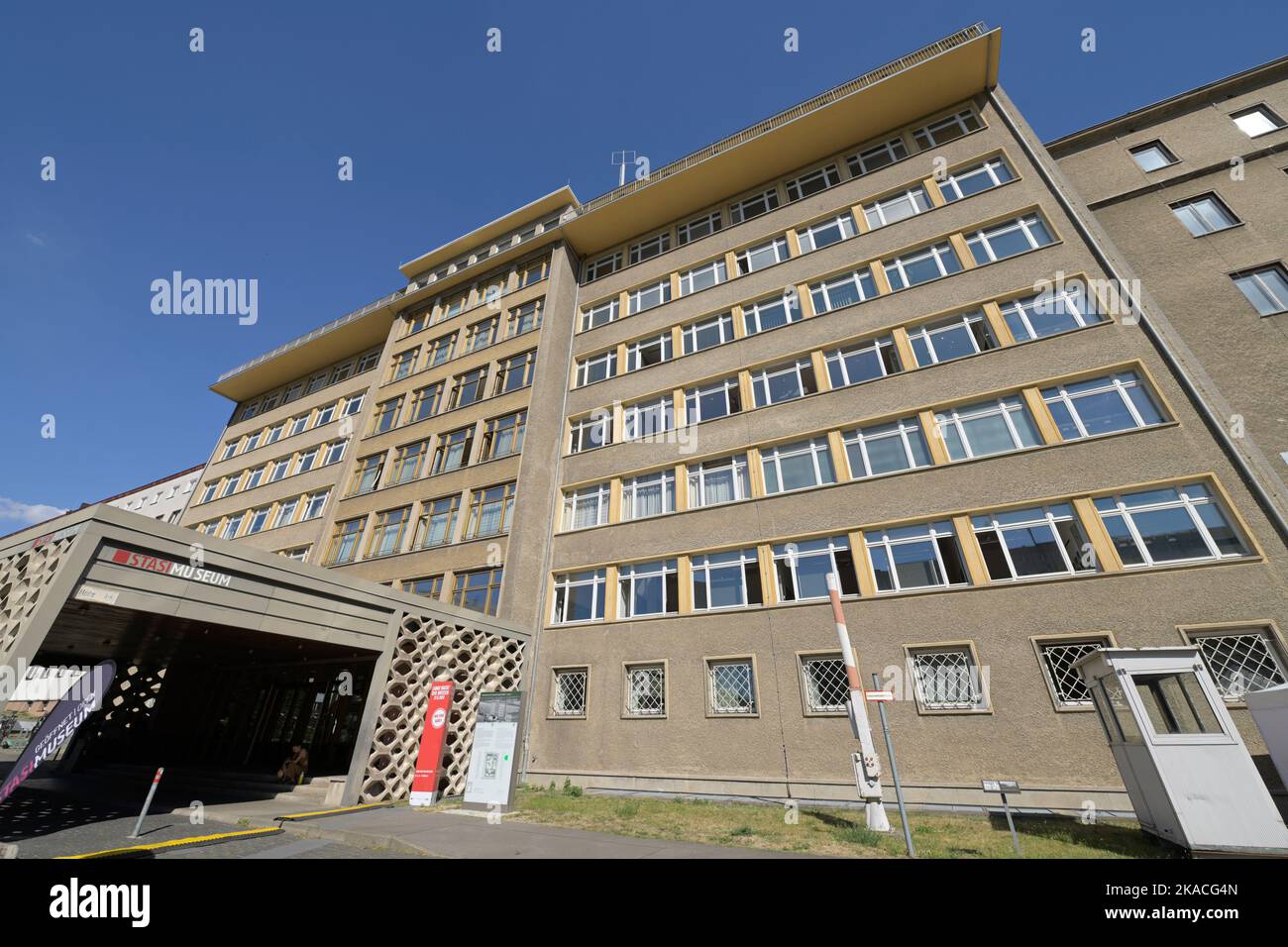 Haus 1, Stasi-Museum, Normannenstraße, Lichtenberg, Berlin, Deutschland Stockfoto