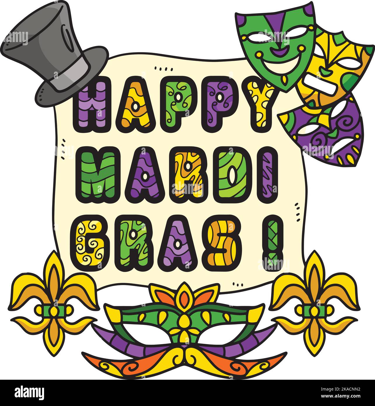Grün-Lila-Gold Mardi Gras Banner & Perlengirlanden-Set – Karnevalsdeko Mit Dreiecksflaggen, 2+2 Stränge
