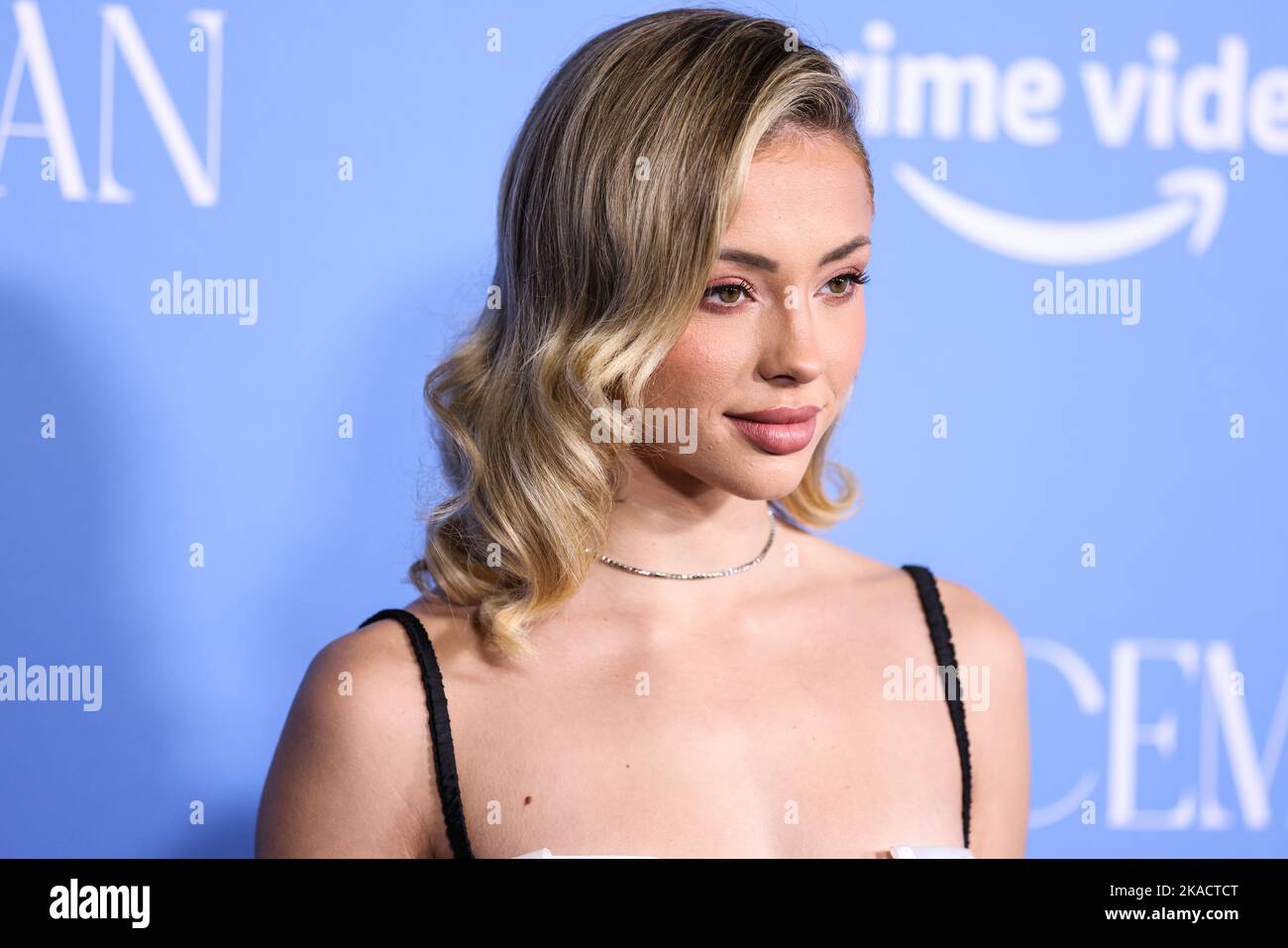 WESTWOOD, LOS ANGELES, KALIFORNIEN, USA - 01. NOVEMBER: Der amerikanische DJ Charly Jordan kommt zur Los Angeles-Premiere von Amazon Prime Video's 'My Policeman', die am 1. November 2022 im Regency Bruin Theater in Westwood, Los Angeles, Kalifornien, USA, stattfand. (Foto von Xavier Collin/Image Press Agency) Stockfoto