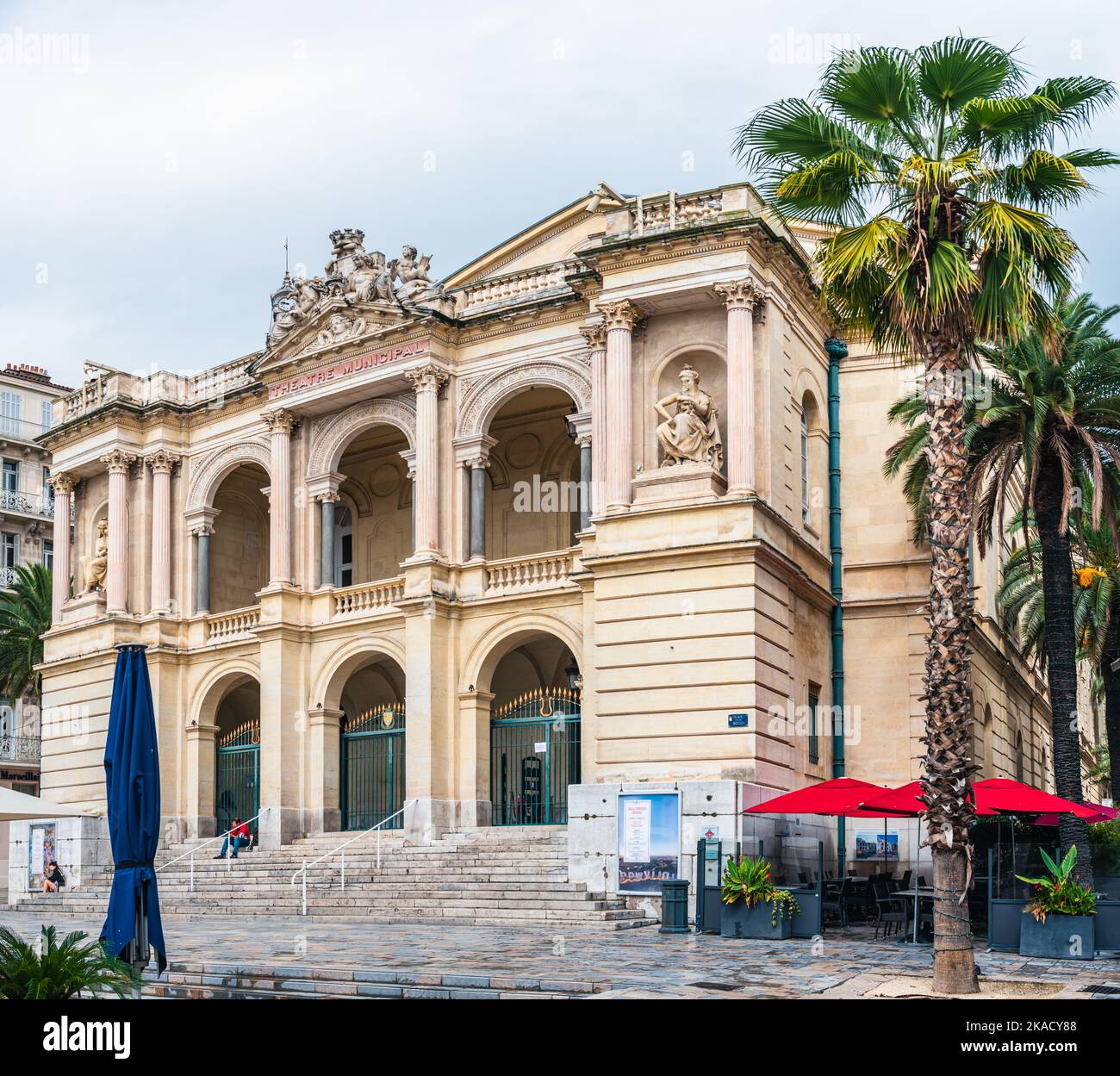 Theater Municipal, Toulon, Frankreich, Europa Stockfoto