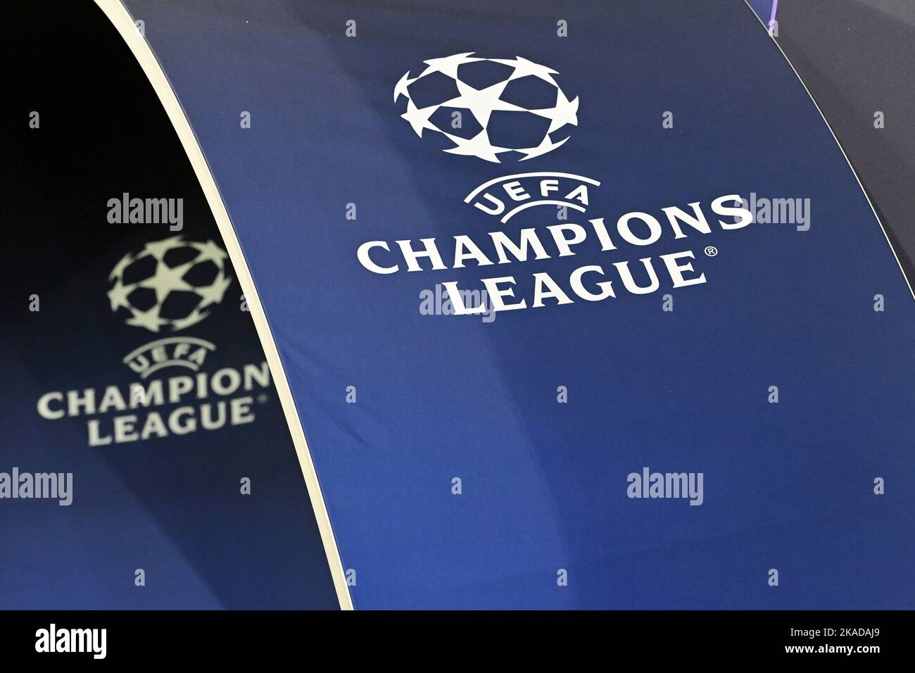 München, Deutschland. 01.. November 2022. Randmoriv, Champions League Logo, Fußball Champions League FC Bayern München-Inter Mailand 2-0 Gruppenphase, 6. Spieltag am 1.. November 2022, ALLIANZAREN A. ? Kredit: dpa/Alamy Live Nachrichten Stockfoto