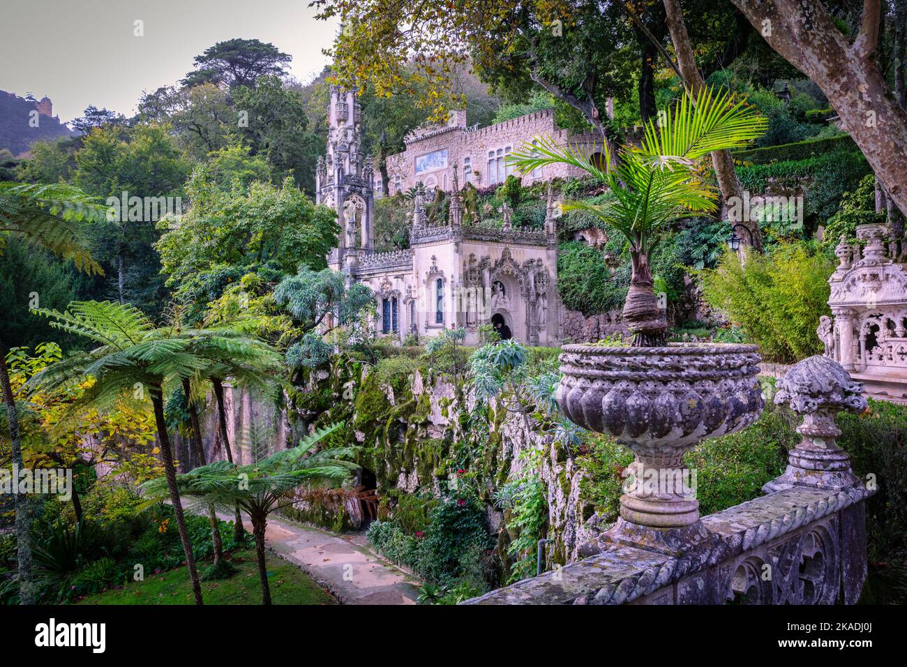 Quinta da Regaleira, Sintra, Portugal Stockfoto