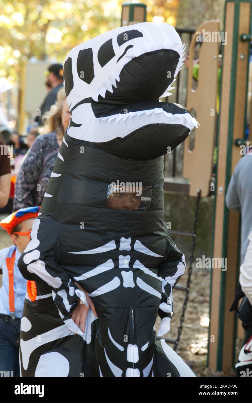 Halloween Hollowpalooza für Kinder - Johnny Kelly Park, Dennis, Massachusetts auf Cape Cod, USA Stockfoto