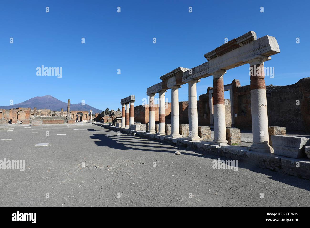 POMPEJI ITALIEN Stockfoto