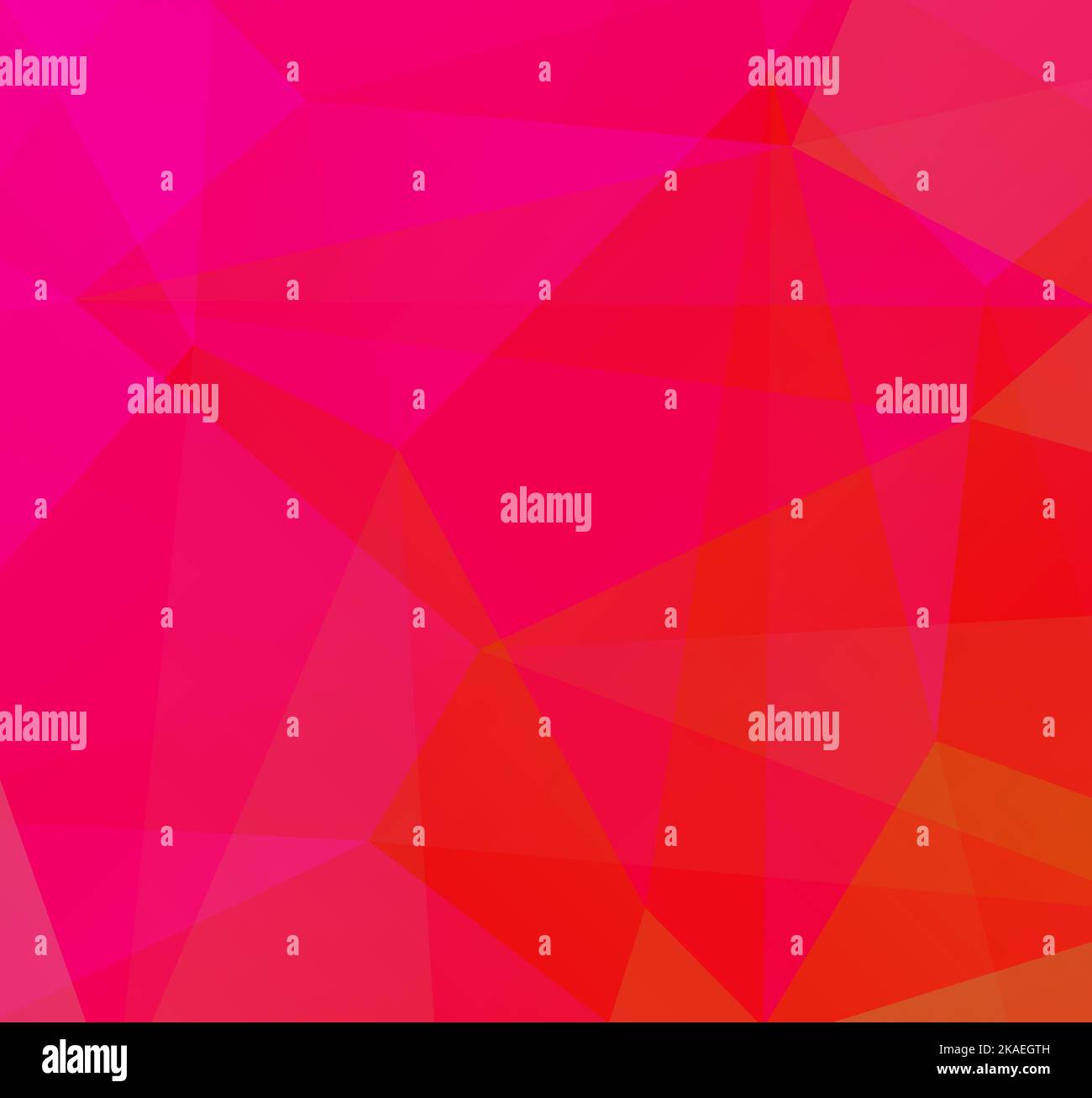 Abstrakter dekorativer Vektor-Hintergrund mit dreieckigen Polygonen Stockfoto