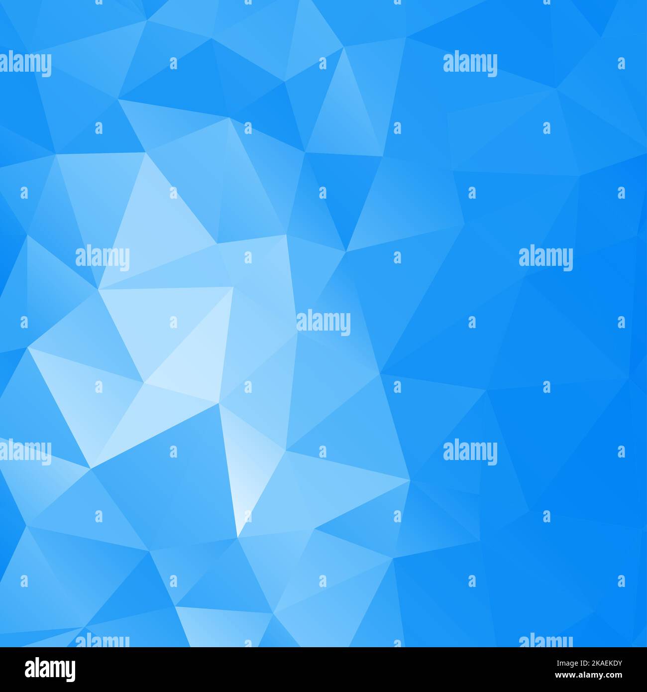 Abstrakter dekorativer Vektor-Hintergrund mit dreieckigen Polygonen Stockfoto