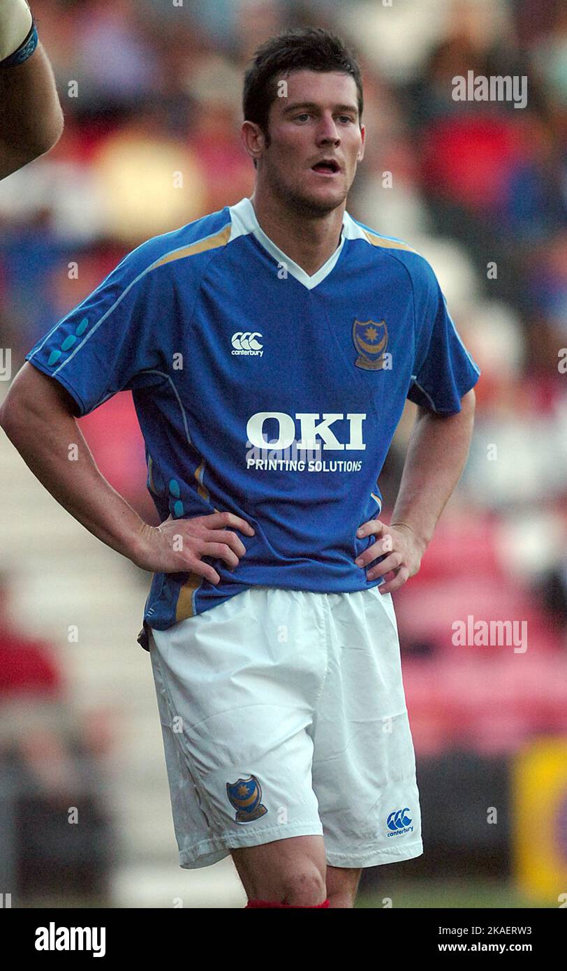 Bournemouth / Portsmouth 31-07-07 David Nugent Pic Mike Walker, 2007 Stockfoto