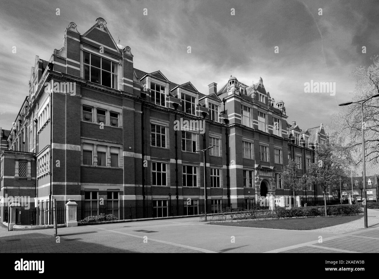 Gebäude der Fakultät für Gesundheit, Newarke-Gebiet von Leicester City, Leicestershire, England; Großbritannien Stockfoto