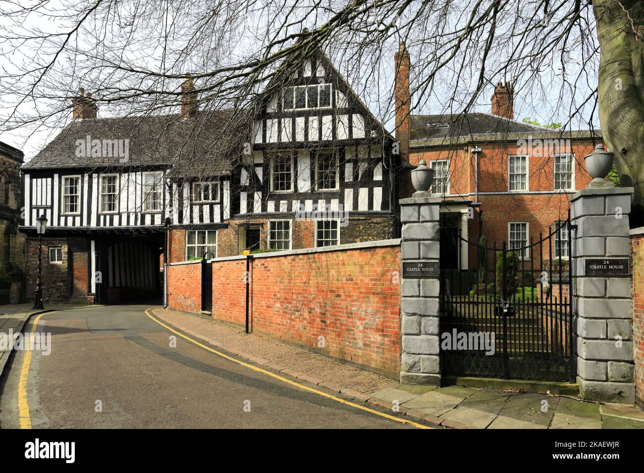 The Leicester Castle House, Leicester City, Leicestershire, England; Großbritannien Stockfoto