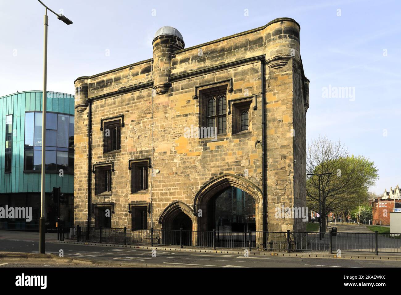 The Magazine Building, Newarke Area of Leicester City, Leicestershire, England; Großbritannien Stockfoto