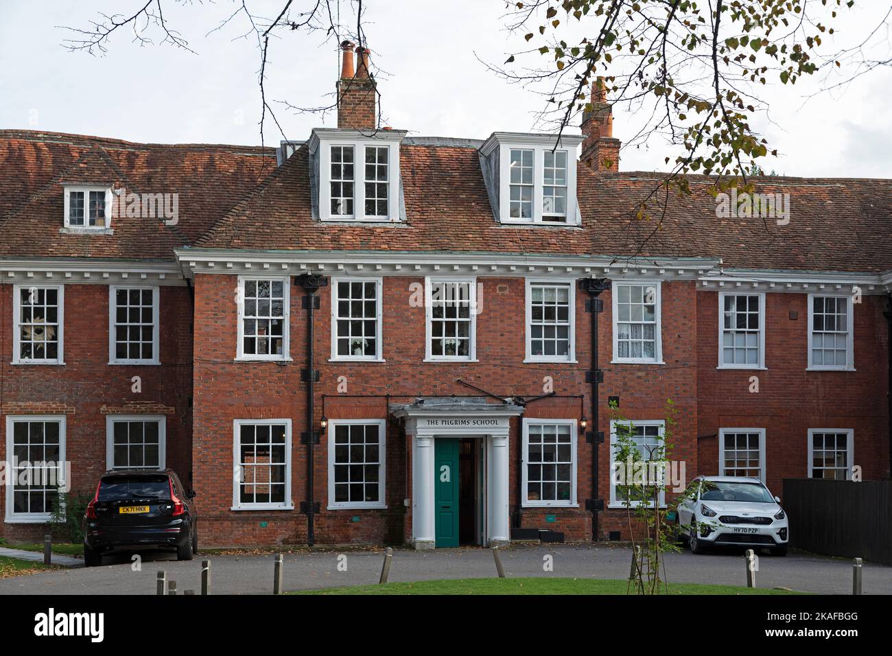 Pilgrims School, Winchester, Hampshire, England, Großbritannien Stockfoto
