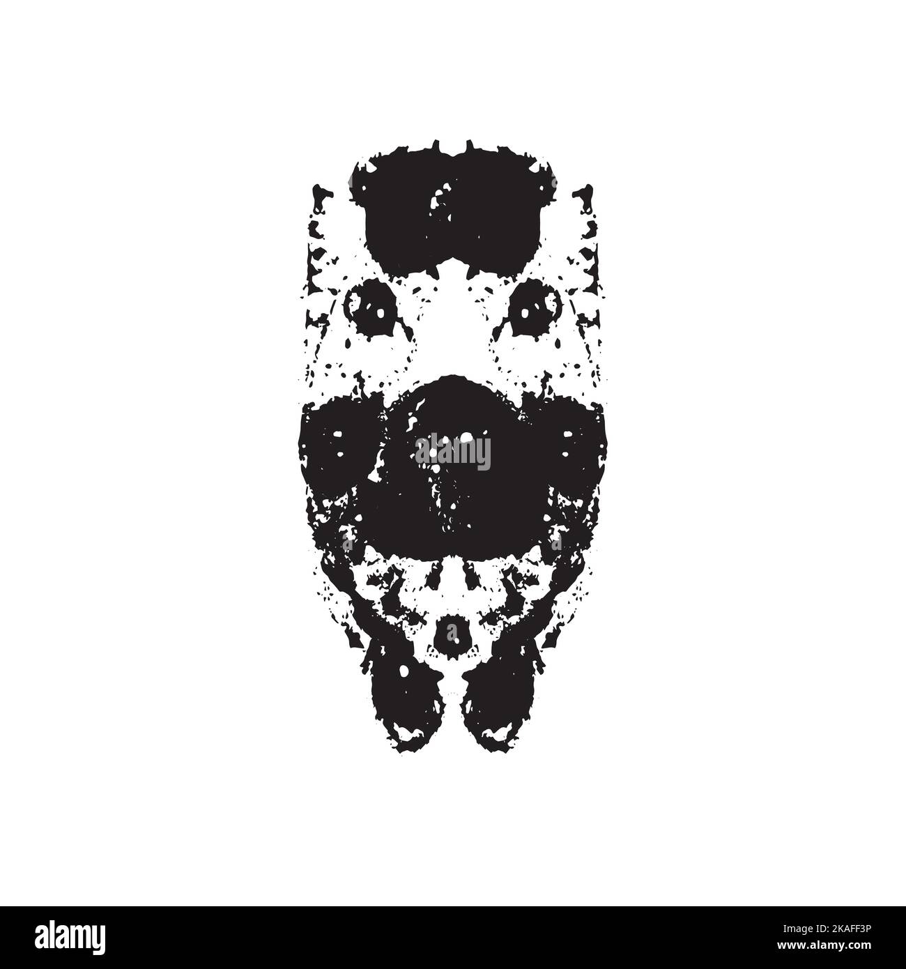 Stilisiertes lustiges Schwein. Vektorskizze für Design. Vektorgrafik. Stock Vektor