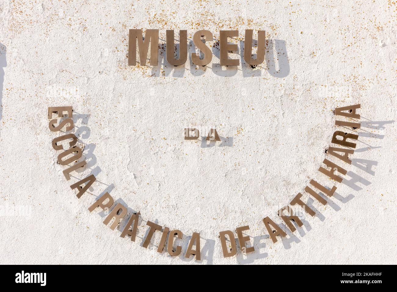 Das Museum der praktischen Artillerierschule Stockfoto