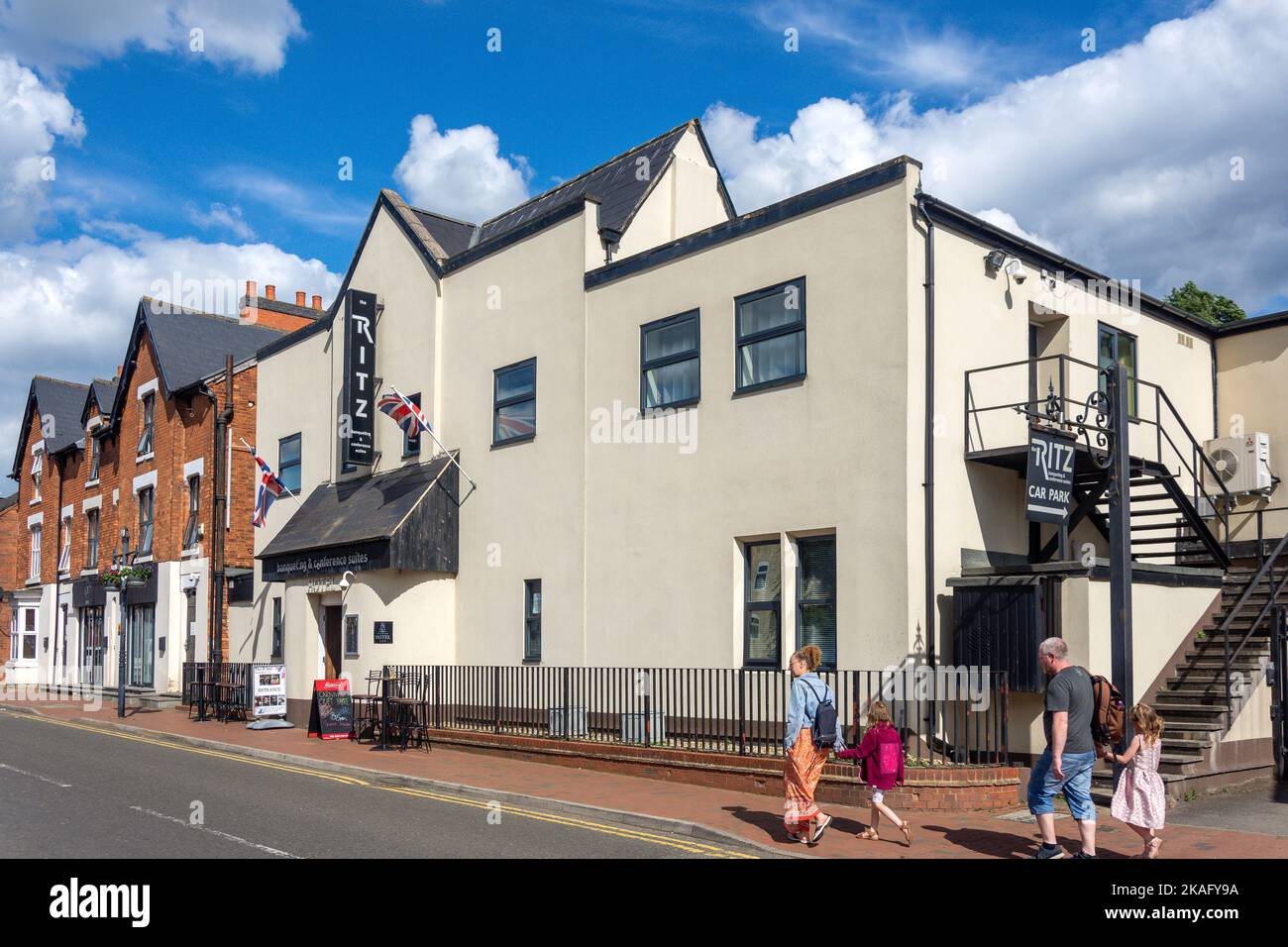 The Ritz Conference & Banqueting Suites, Station Road, Desborough, Northamptonshire, England, Vereinigtes Königreich Stockfoto