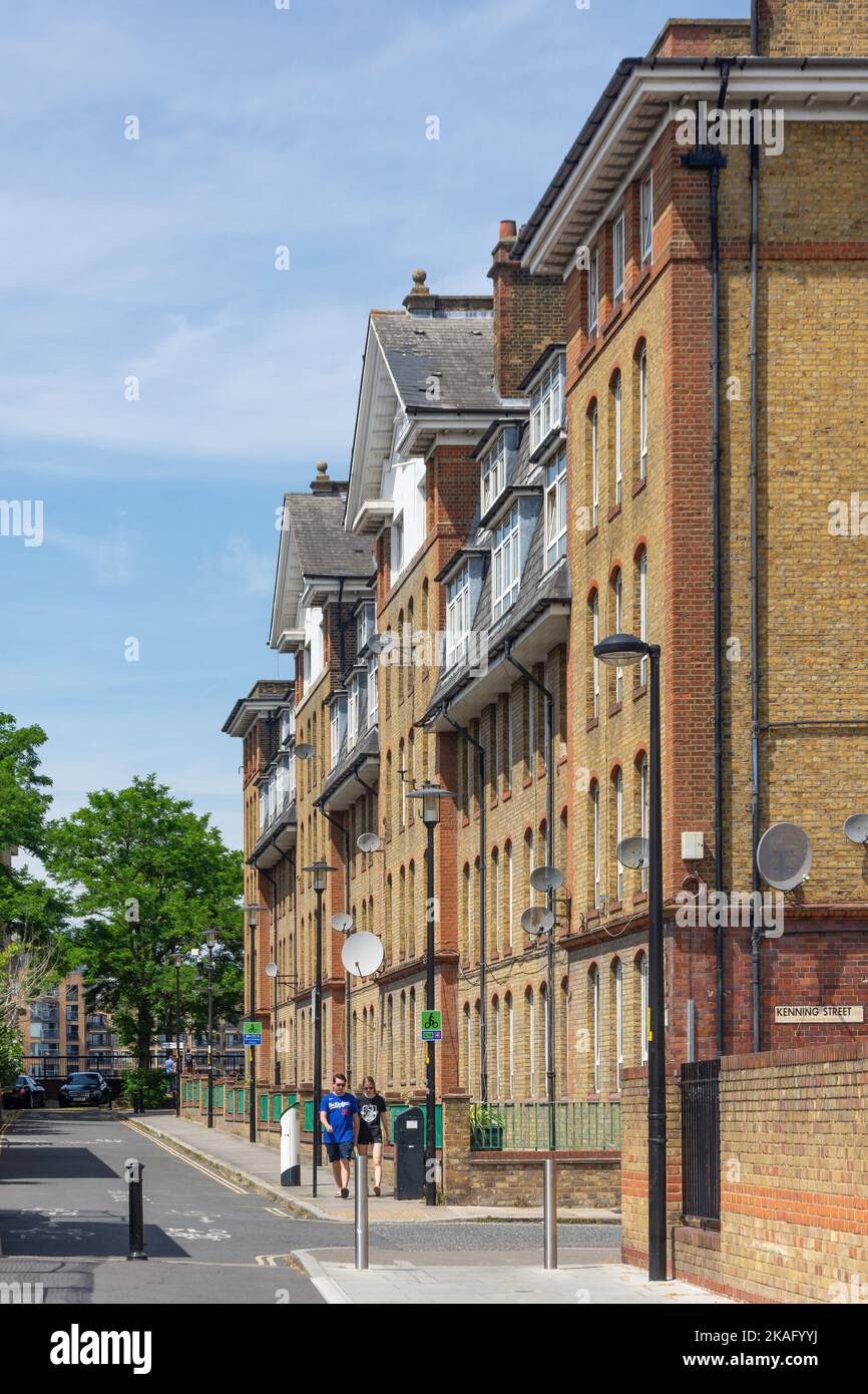 Southwark Council Hythe House, Railway Avenue, Rotherhithe, The London Borough of Southwark, Greater London, England, Vereinigtes Königreich Stockfoto