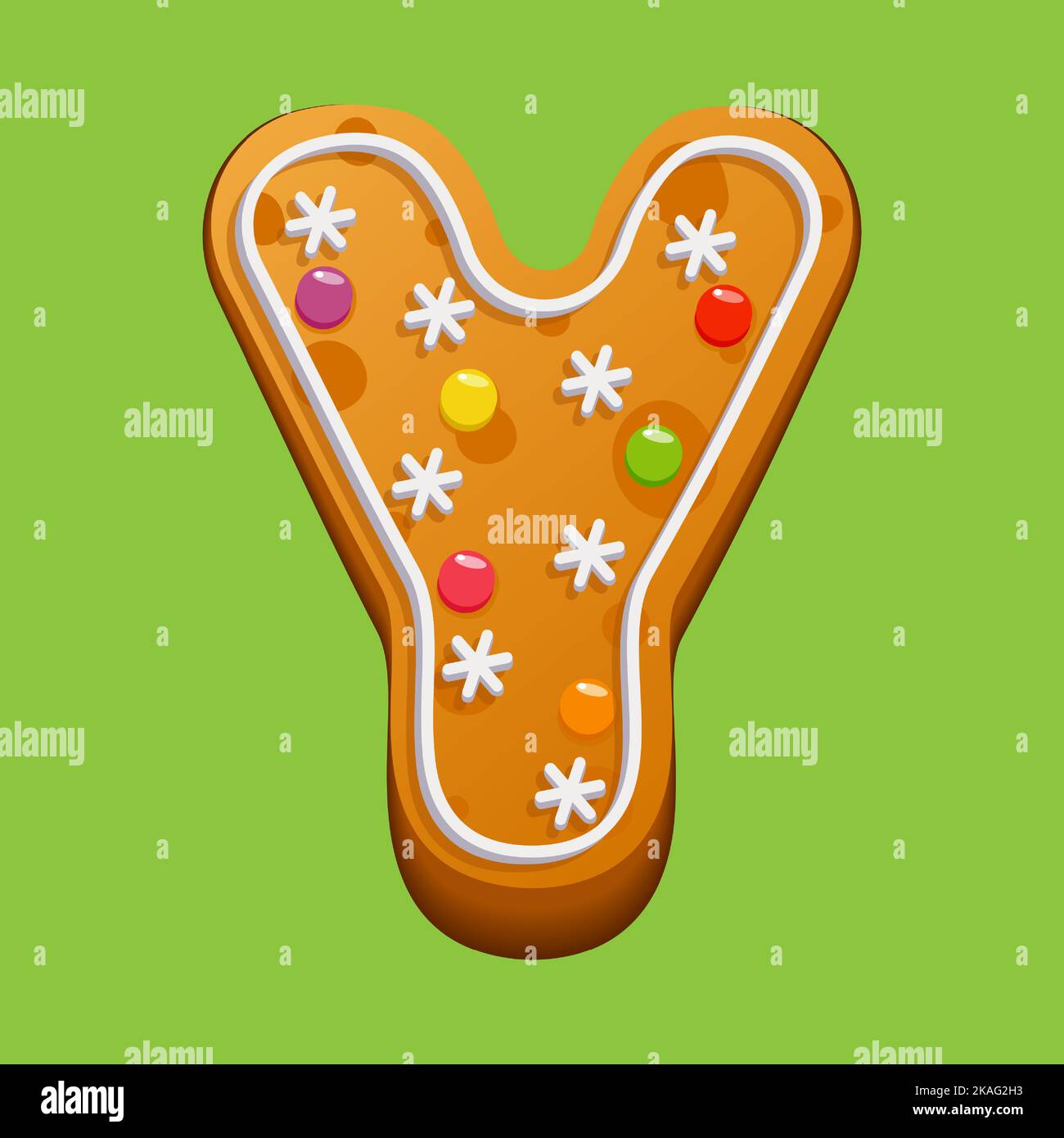 Cookie vereisung Stock-Vektorgrafiken kaufen - Alamy