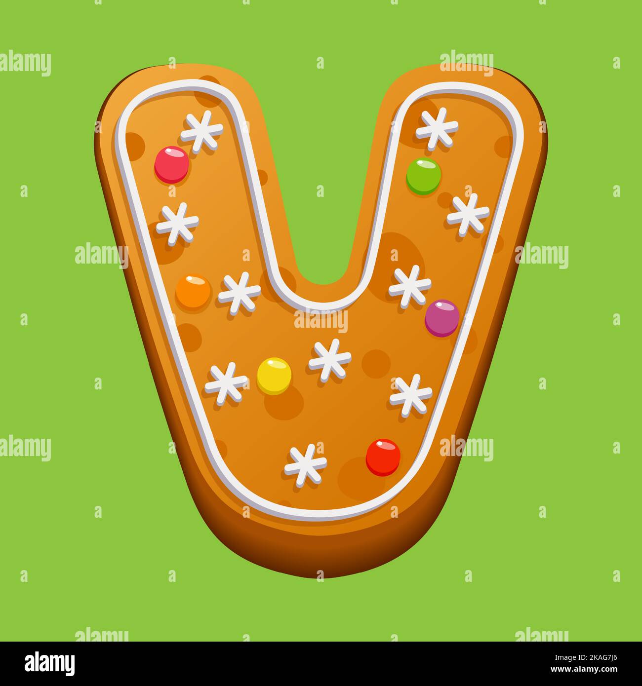 Abc cookies Stock-Vektorgrafiken kaufen - Alamy
