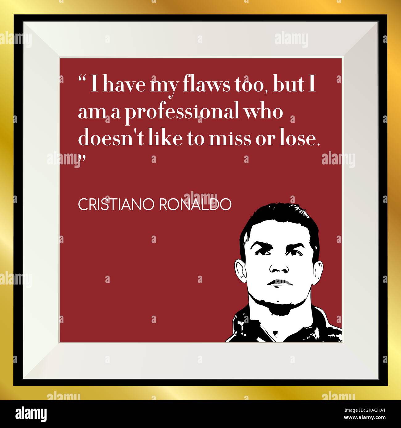 Cristiano ronaldo illustration kaufen Alamy