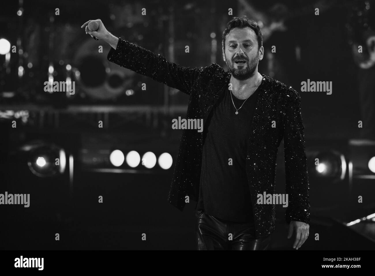 Cesare Cemonini während der Cremonini Indoor 2022 Tour am 2. November 2022 im Palazzo dello Sport in Rom, Italien. Stockfoto