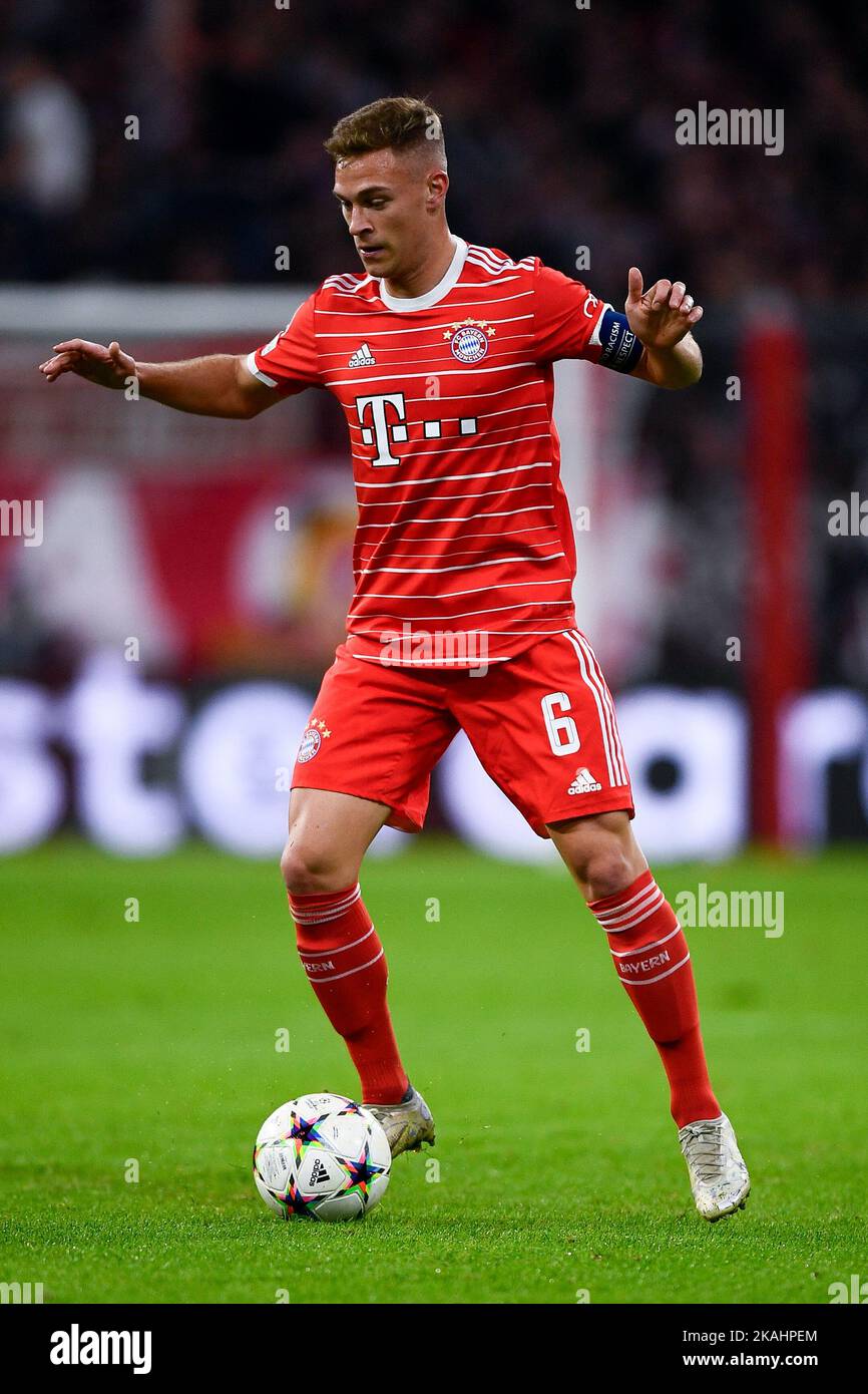 München, Deutschland. 01. November 2022. Während des UEFA Champions League Fußballspiels zwischen dem FC Bayern München und dem FC Internazionale. Nicolò Campo/Alamy Live News Stockfoto
