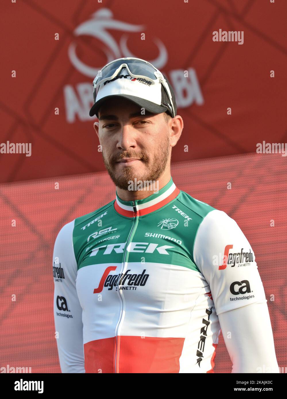 Der amtierende italienische Meister Nizzolo aus dem Trek