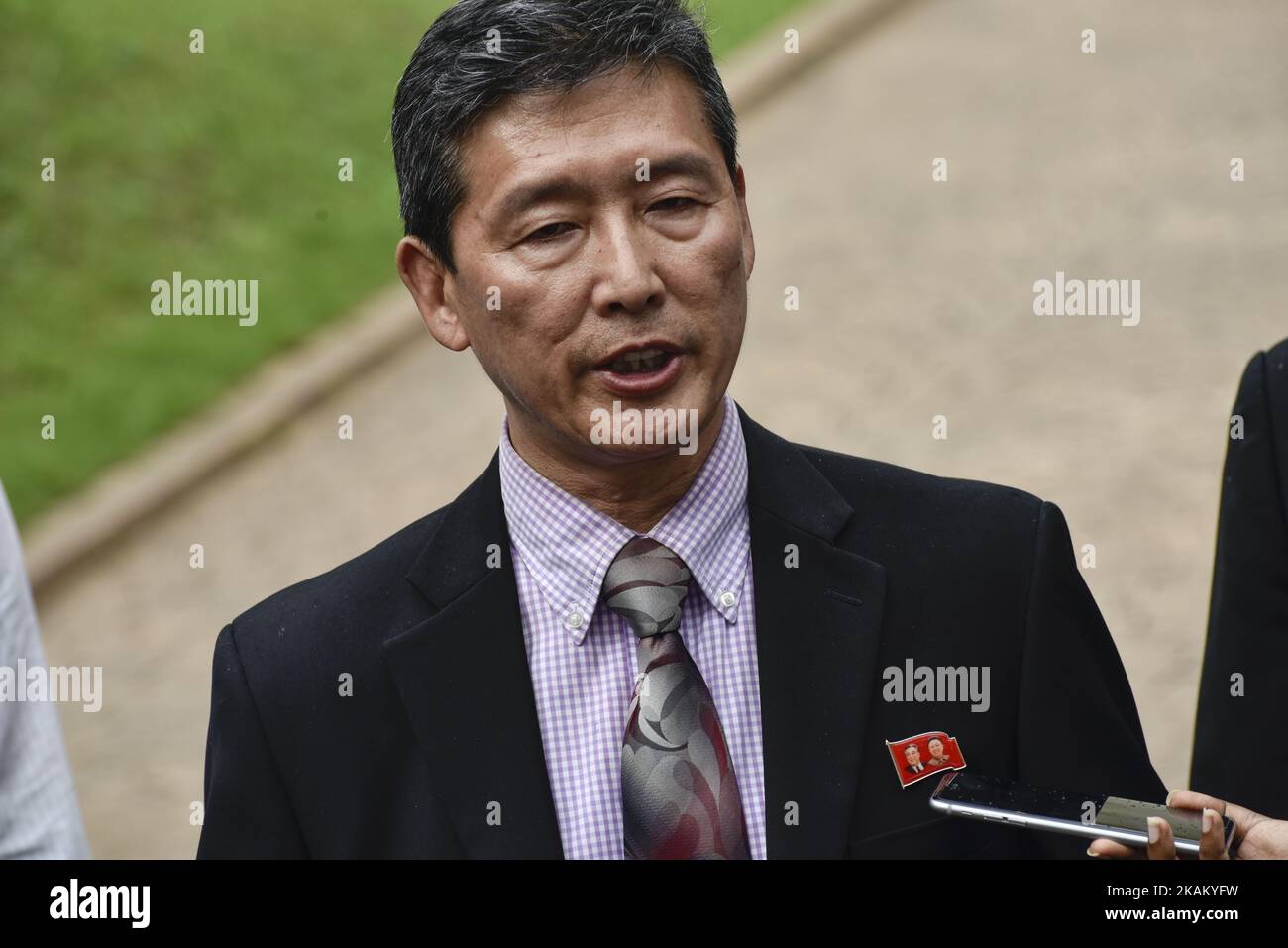 Der ehemalige stellvertretende nordkoreanische Botschafter bei den