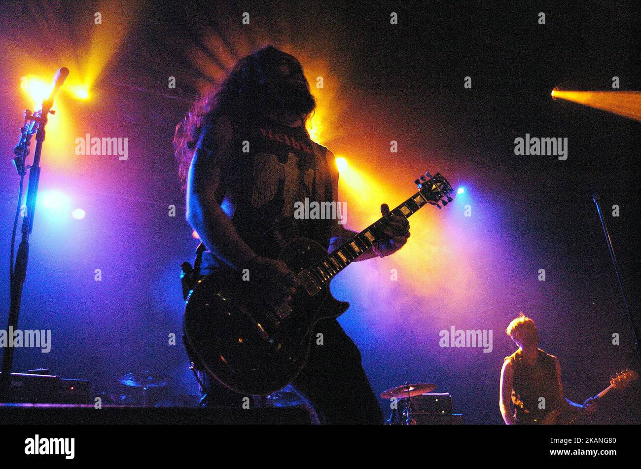 Local Band, Mach 22 wird am 2. Juni 2017 im Rahmen von Wizard World Philadelphia für Gene Simmons und seine Band im Trocadero Theater eröffnet. (Foto von Cory Clark/NurPhoto) *** Bitte nutzen Sie die Gutschrift aus dem Kreditfeld *** Stockfoto