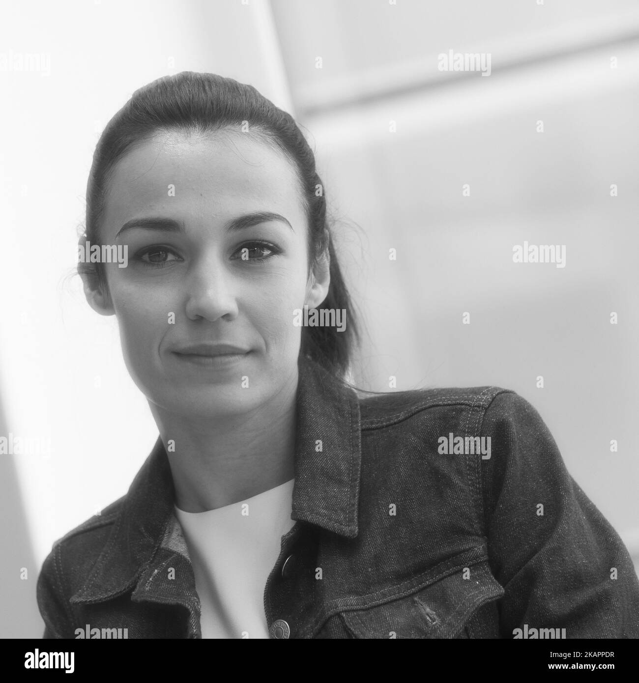 Die Schauspielerin Sara Rivero während der Präsentation von EL CÃCLOPE in den Theatern des Madrider Kanals. 24. August 2017 (Foto von Oscar Gonzalez/NurPhoto) Stockfoto