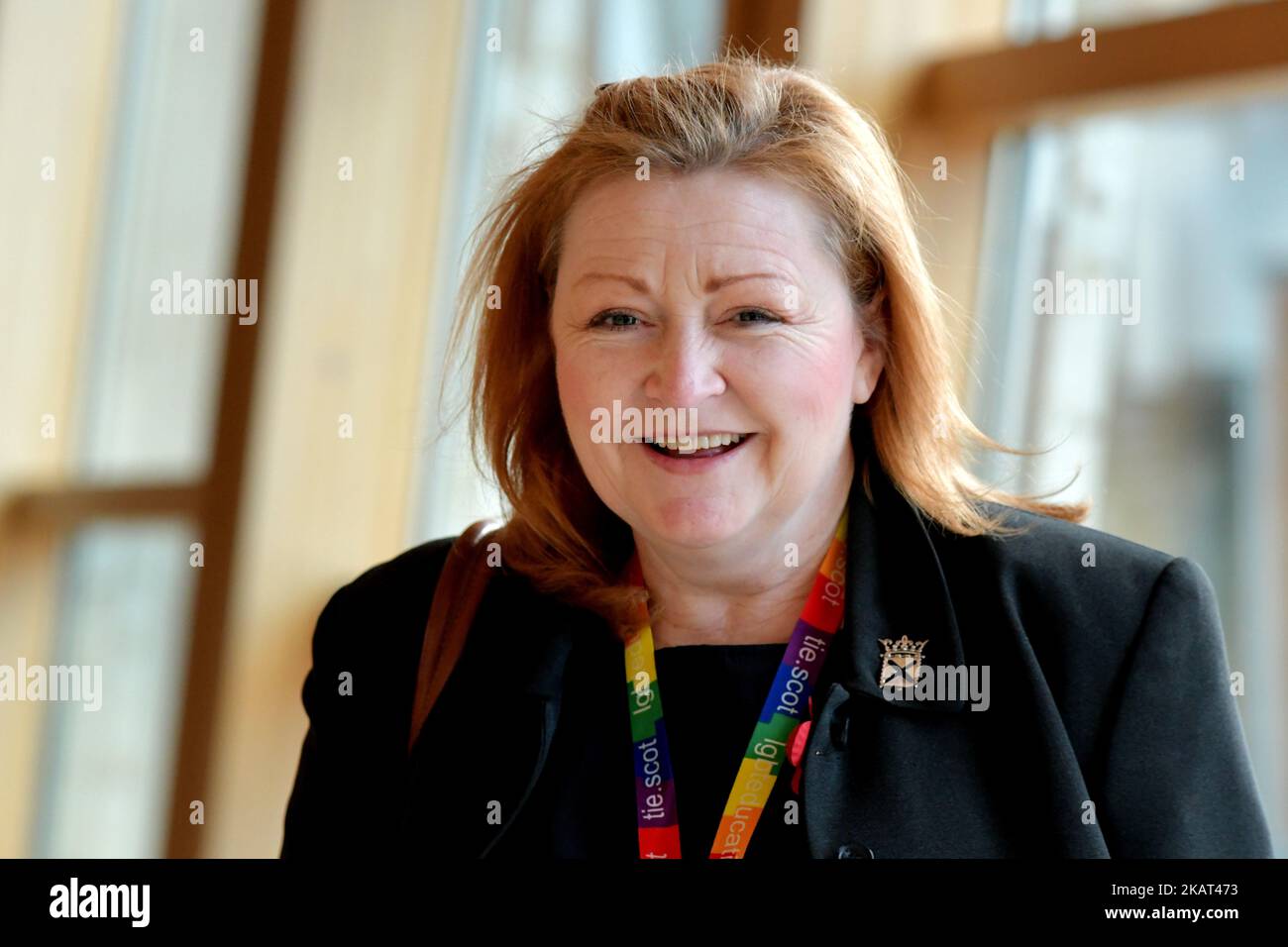 Edinburgh Schottland, Großbritannien 03. November 2022. Emma Harper MSP im schottischen Parlament. Credit sst/alamy live News Stockfoto