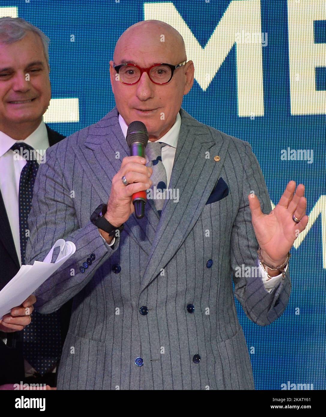 Francesco Graziani nimmt am 19. Dezember 2017 in Rom, Italien, an den „Collari D'Oro“ Awards des italienischen Olympischen Komitees Teil. (Foto von Silvia Lore/NurPhoto) Stockfoto