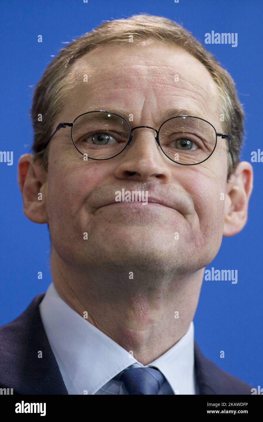 Der Berliner Bürgermeister und Bundesratspräsident Michael Müller ist