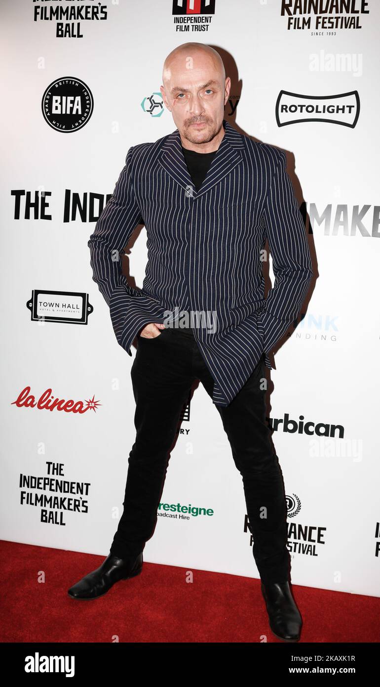 Der Schauspieler Sean Cronin kommt am 18. April 2018 zum Raindance Independent Filmmaker’s Ball im Café de Paris in London, Großbritannien. (Foto von Dominika Zarzycka/NurPhoto) Stockfoto