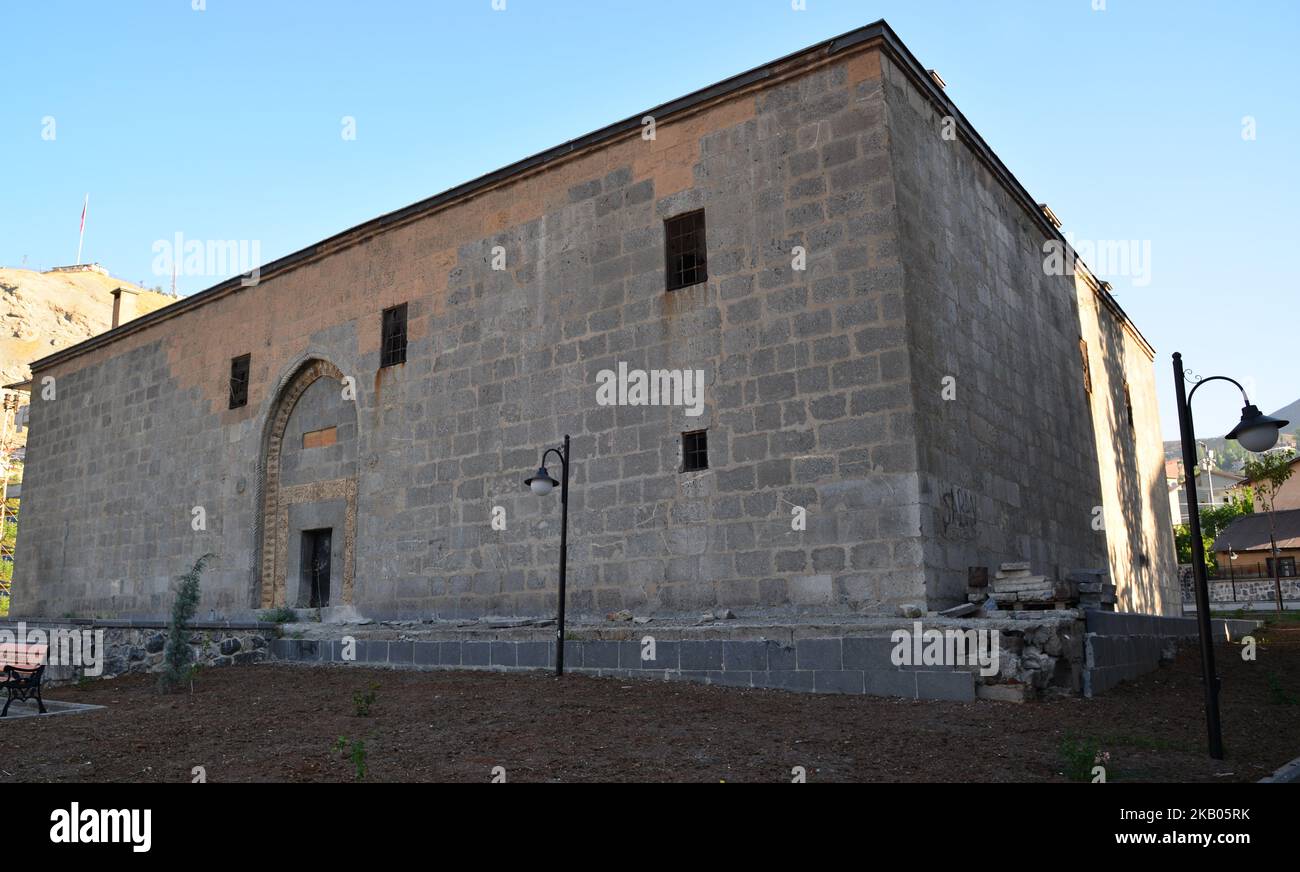 Meydan Madrasa wurde 1700 in Hakkari, Türkei, erbaut. Stockfoto