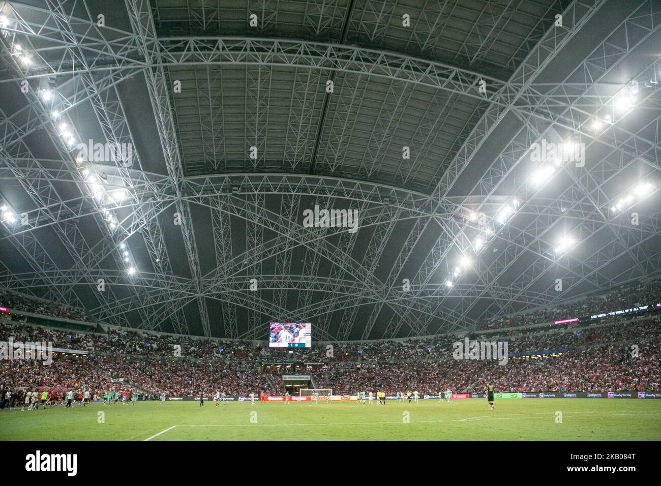 International stadium in singapore Fotos und Bildmaterial in hoher